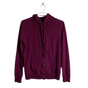 Sonoma Women's Full Zip Magenta Athleisure Hoodie